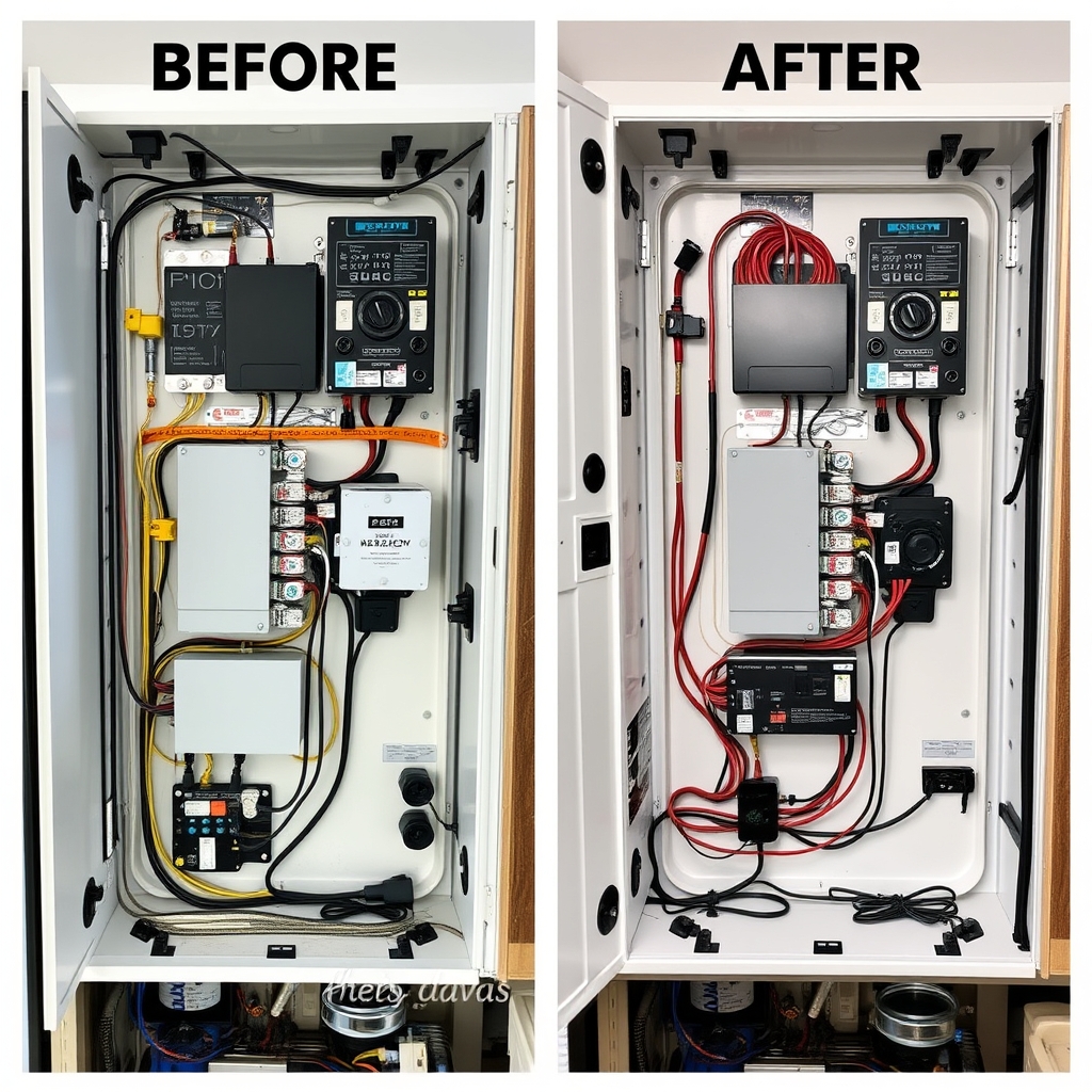 Full Electrical Overhaul โ Class A Motorhome