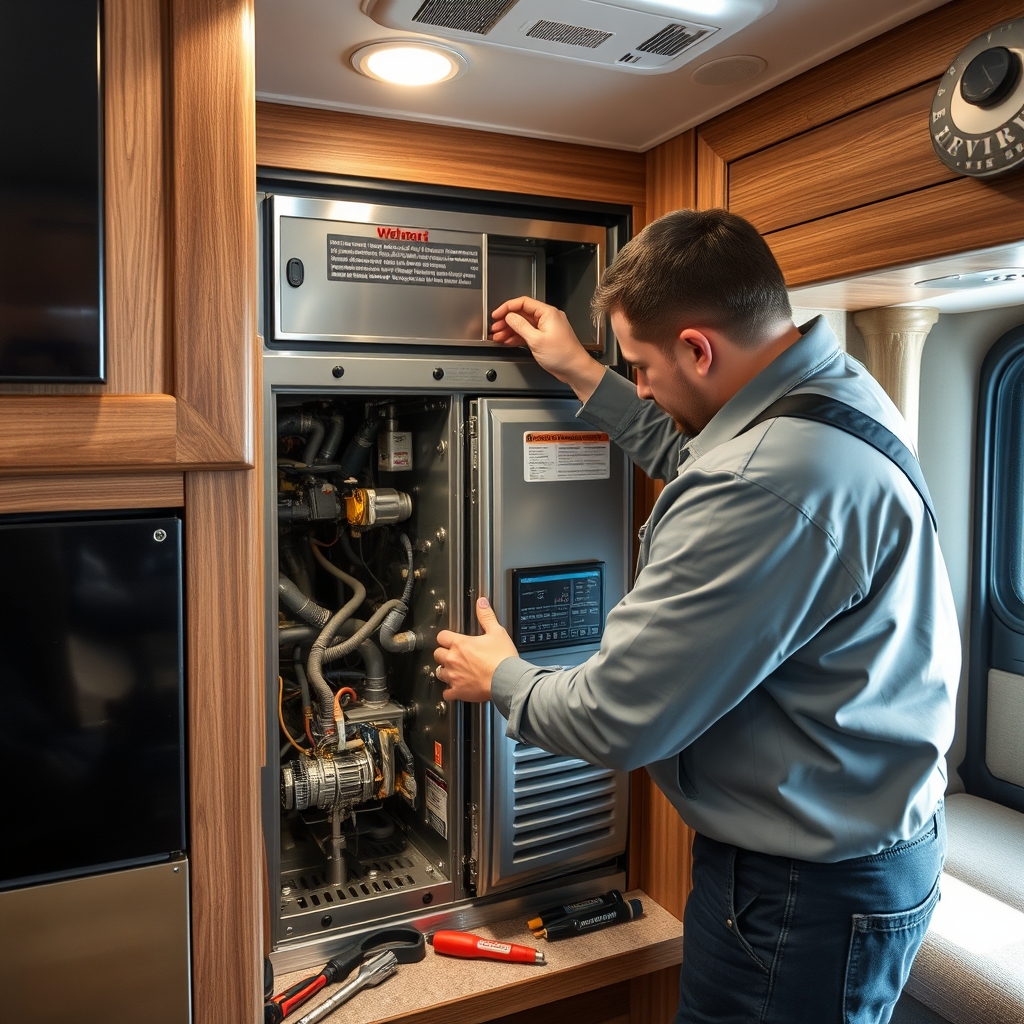 Furnace & A/C Service โ Travel Trailer